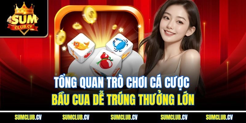 Tổng quan trò chơi cá cược bầu cua dễ trúng thưởng lớn